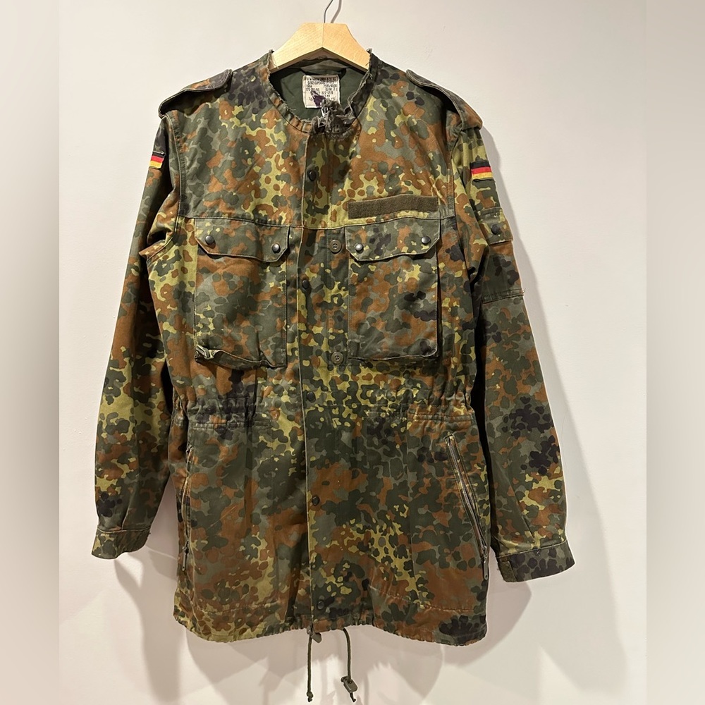 Vintage H. Winnen GMBH & Co German Camouflage Military Jacket